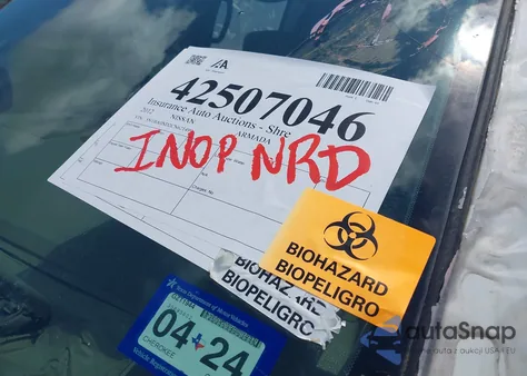 2012 Nissan Armada Sv z USA, uszkodzony, nr VIN 5N1BA0ND2CN621499